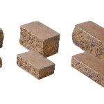 Connemara walling Size: 75mm, Curragh gold swatch